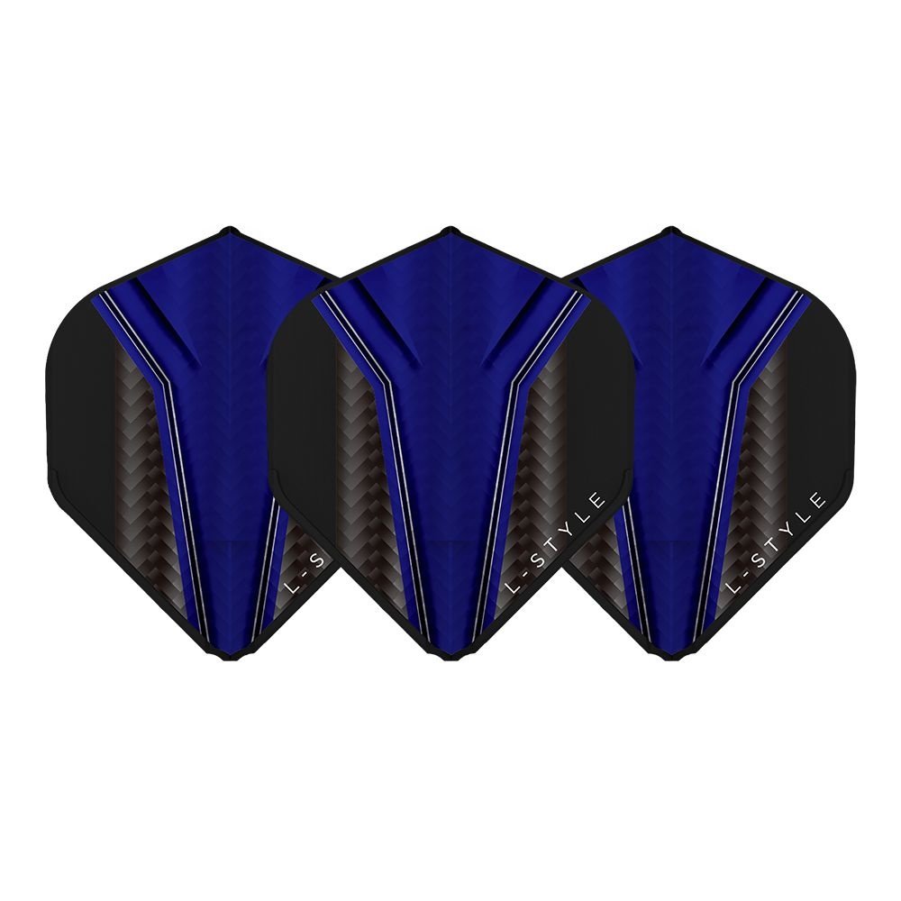 L-Style Champagne L1 EZ Standard Inception Blue Darts Flights