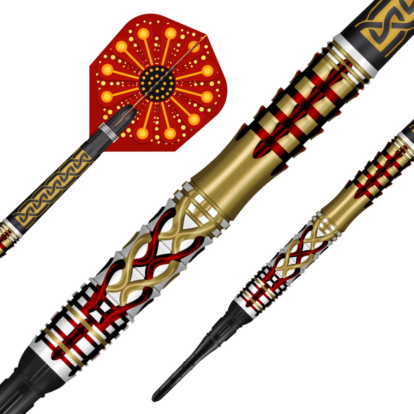 Shot Goths Alaric 95% - Soft Tip Darts - Dartshopper.com
