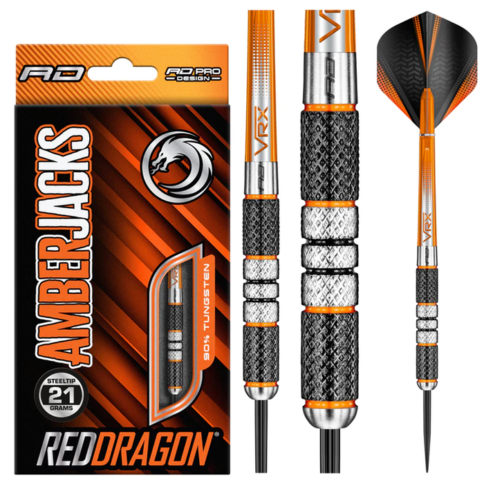 Points Fléchettes Red Dragon Trident Silver Effect 32mm – Anti-déflexion Et Style Argenté