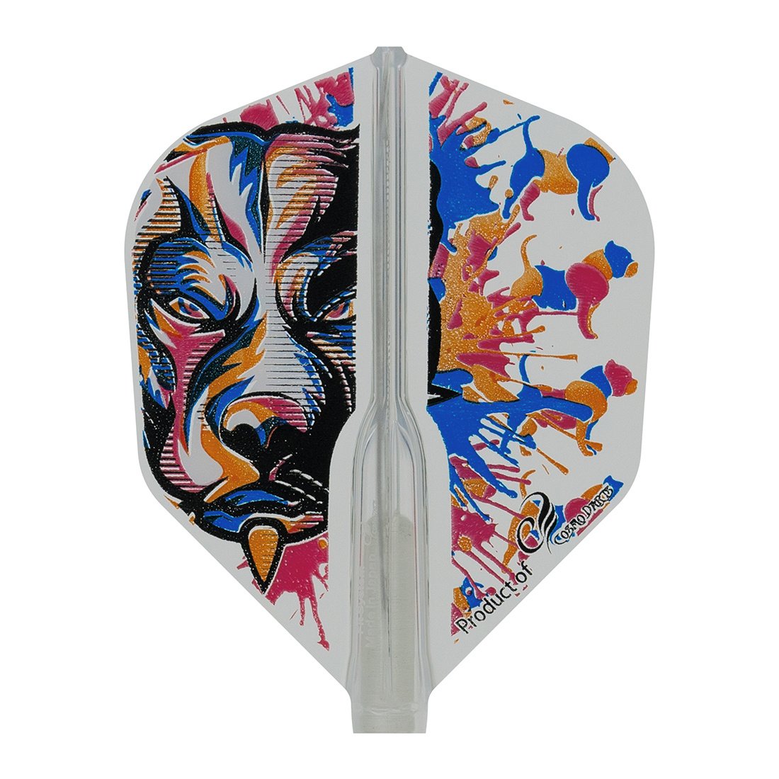 Cosmo Darts Fit Flight Air Shunpei Noge 4 Clear Shape Darts Flights