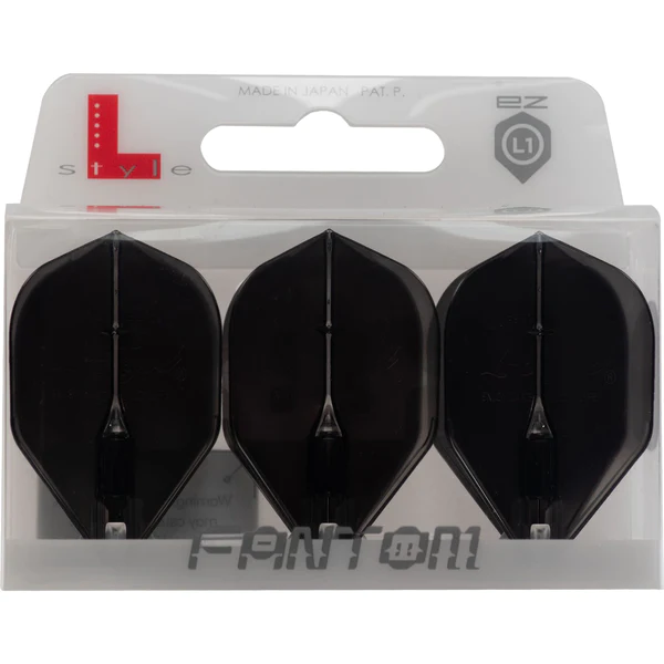 L-Style Fantom EZ L1 Standard Black Darts Flights