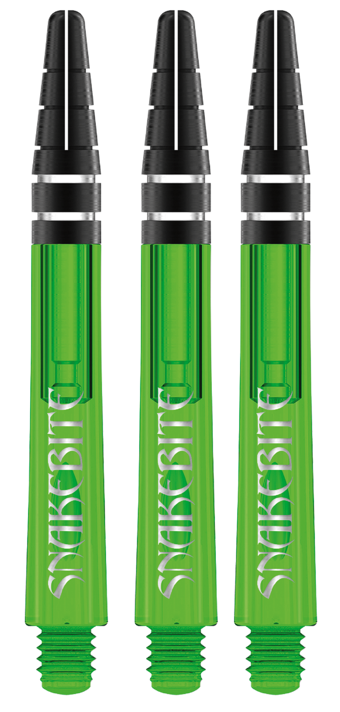 Red Dragon Nitrotech Snakebite Green Darts Shafts