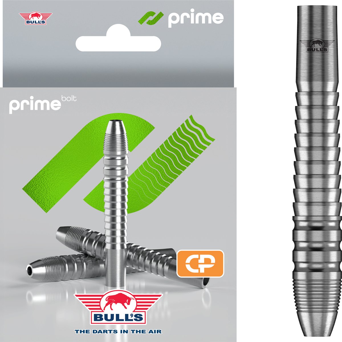 [Tweedekans] Bull's Prime Bolt Convertible Point 90% Barrels Only-23gram