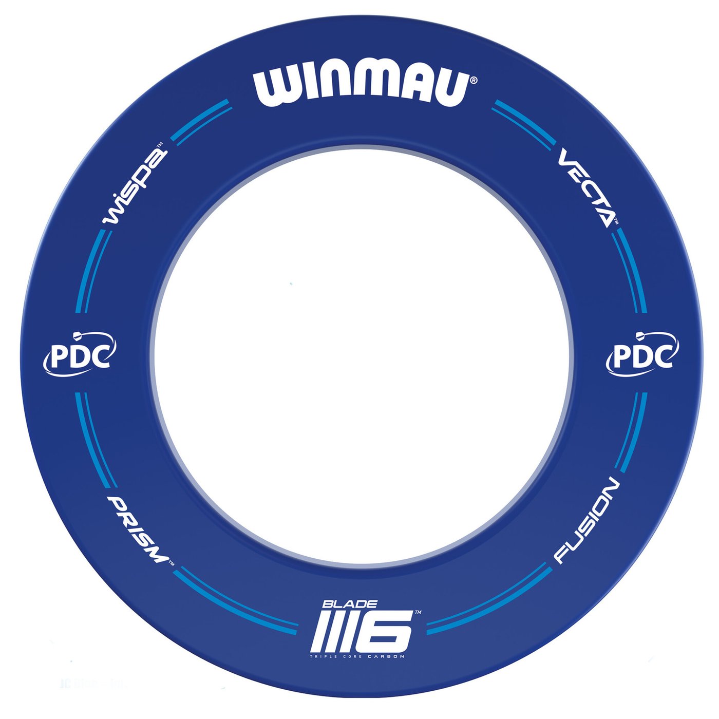 Winmau Blade 6 + PDC Surround Blue Set - Dartshopper.com