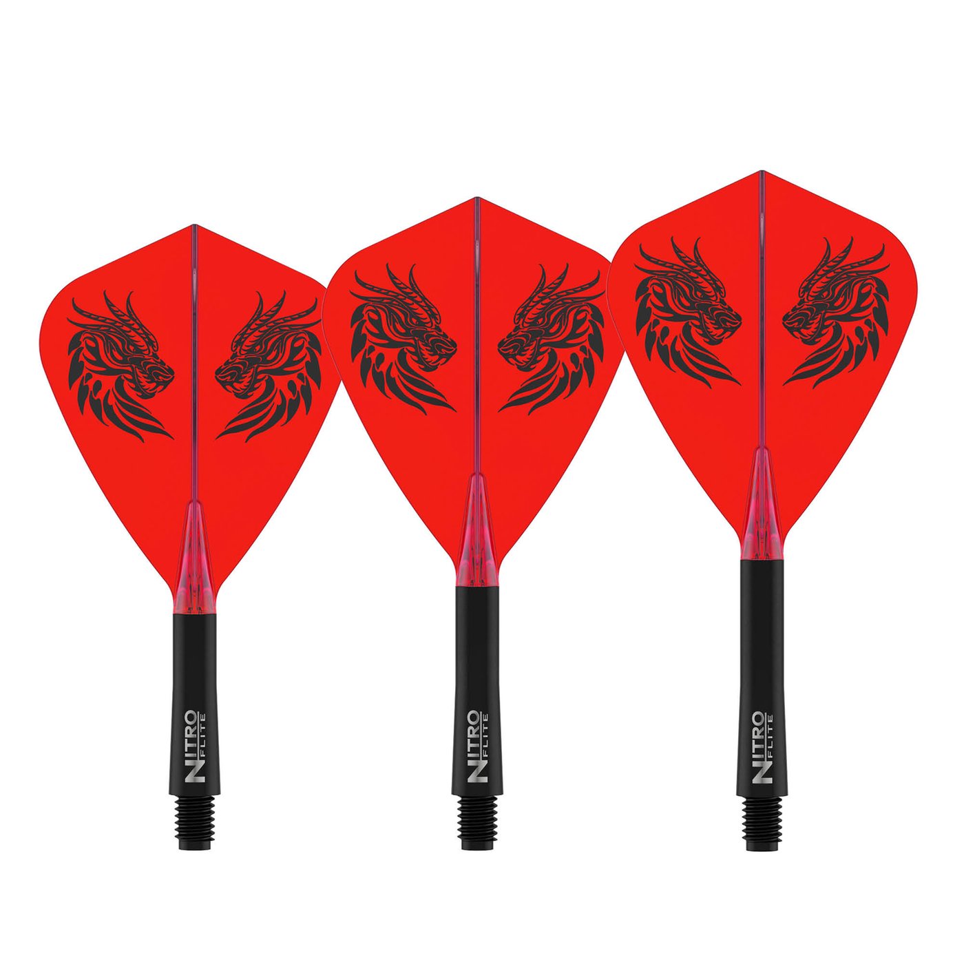 Red Dragon Nitro Flite System Jonny Clayton Kite - Piórka do Darta
