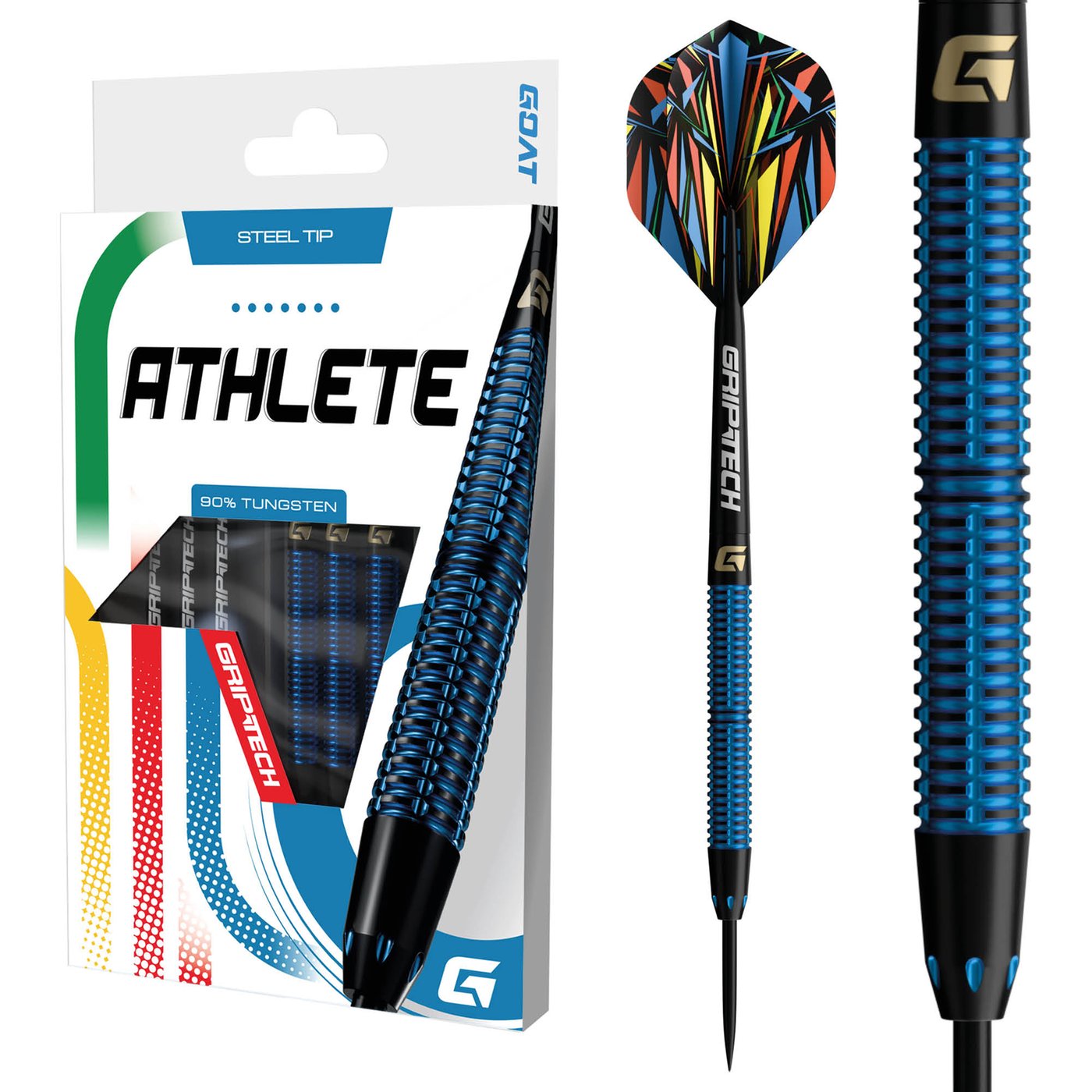 GOAT Athlete Blue 90% - Steel Tip Darts