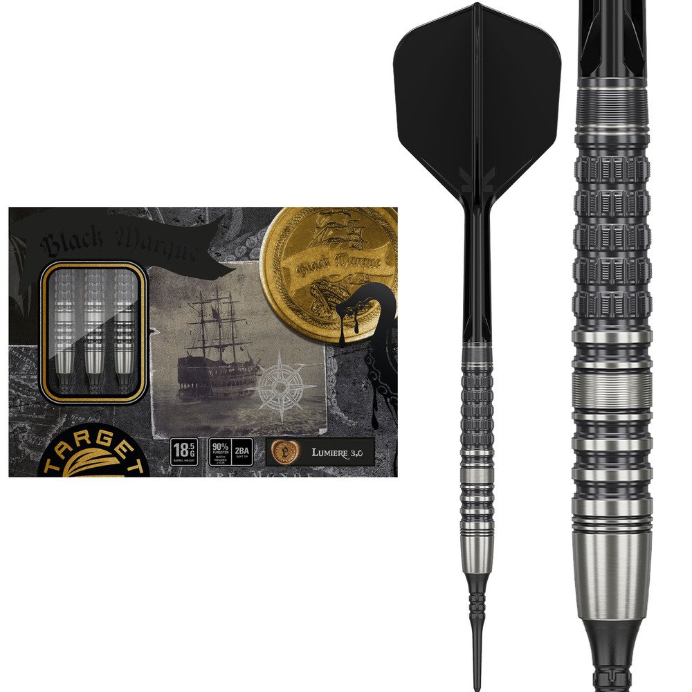 Target Japan Black Marque Lumiere G3 90% Soft Tip Darts
