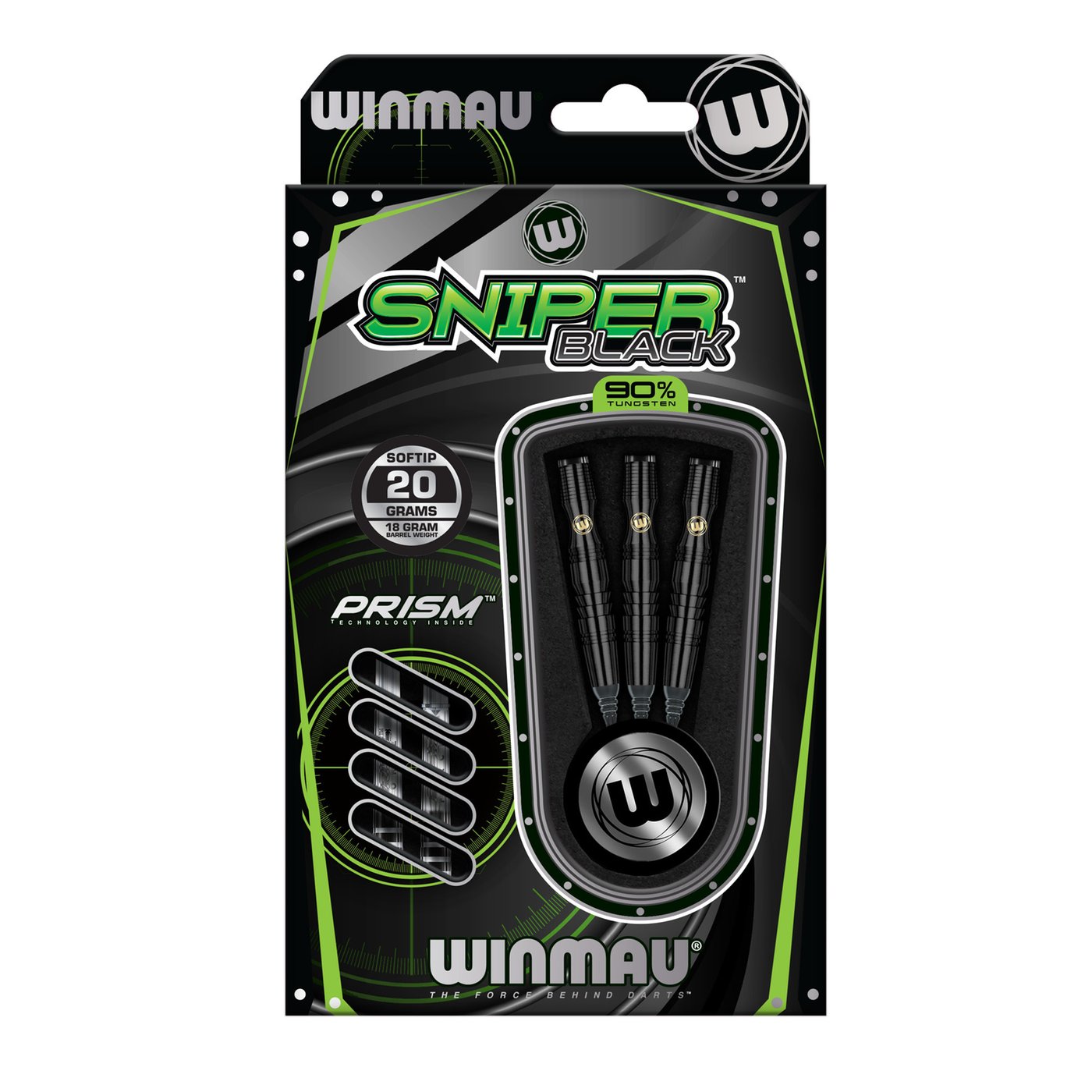 Freccette Softip Winmau Neutron 20g – Ottone, Con Alette Prism Alpha E Aste Prism 1.0 – Set Per Principianti - 2