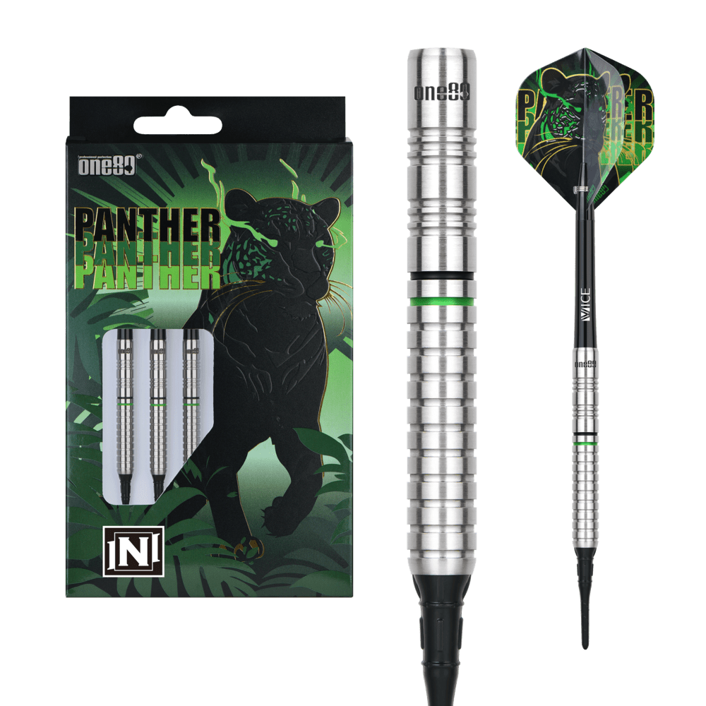 Dardos ONE80 Panther-N 80% Punta de Plástico