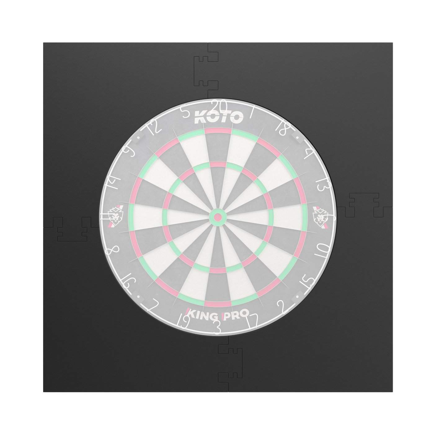 KOTO Square 4 PCS – Dartboard Surround