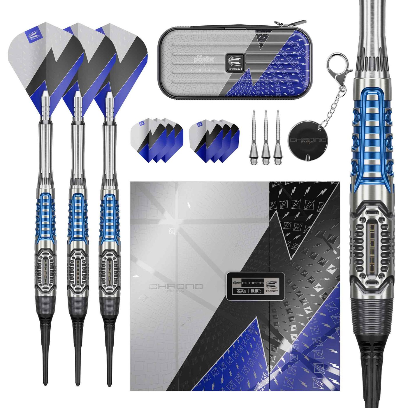 Target Phil Taylor Power Chrono 95% - Lotki Soft