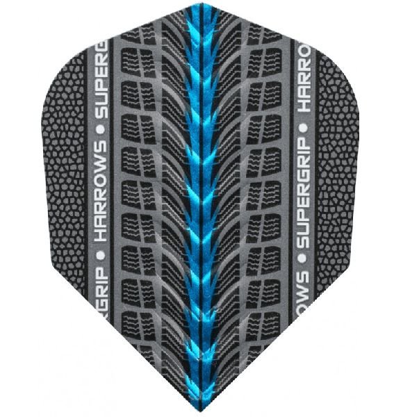 Harrows Supergrip Blue Darts Flights