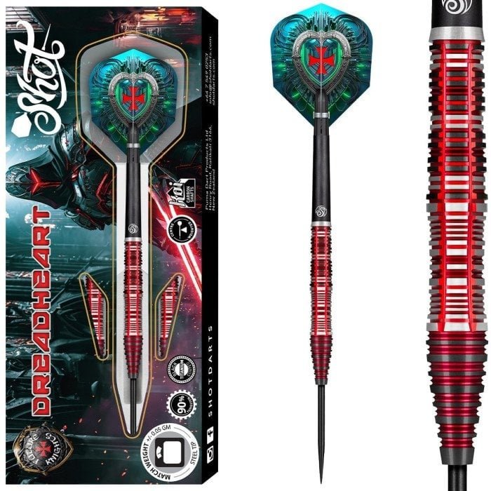 Shot Future Knights Dreadheart 90% Darts
