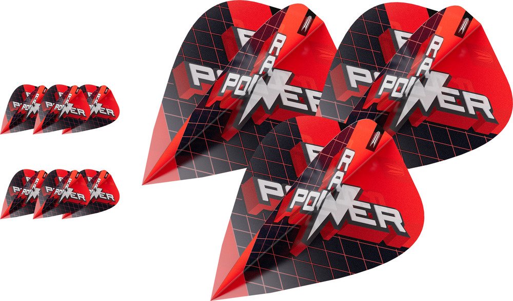 Target Phil Taylor Raw Power G11 Pro Ultra 3 Set Kite Darts Flights