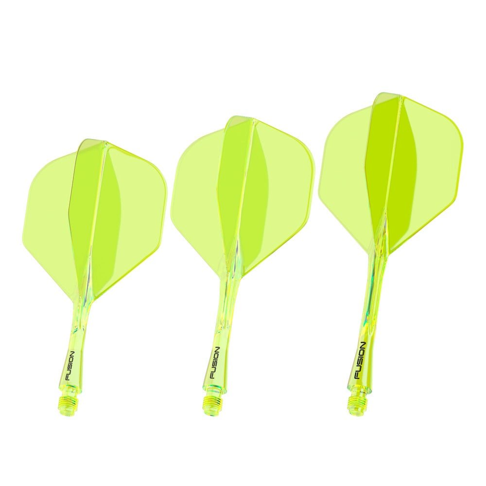 Winmau Fusion Neon Yellow NO2 Dart Flights