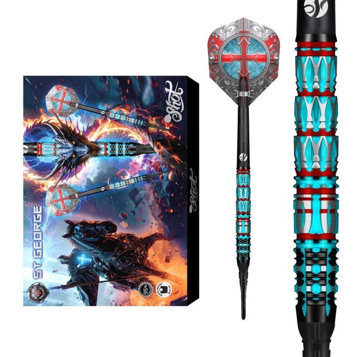 Shot Future Knights St George 95% Soft Tip Darts - Dartshopper