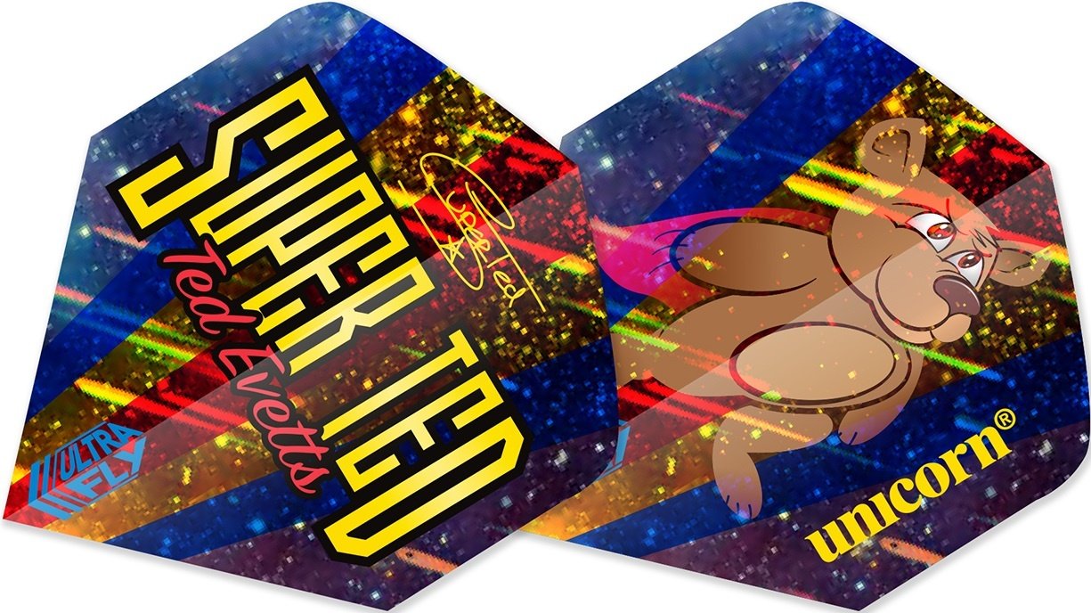 Unicorn Ted Evetts Ultrafly Big Wing Darts Flights