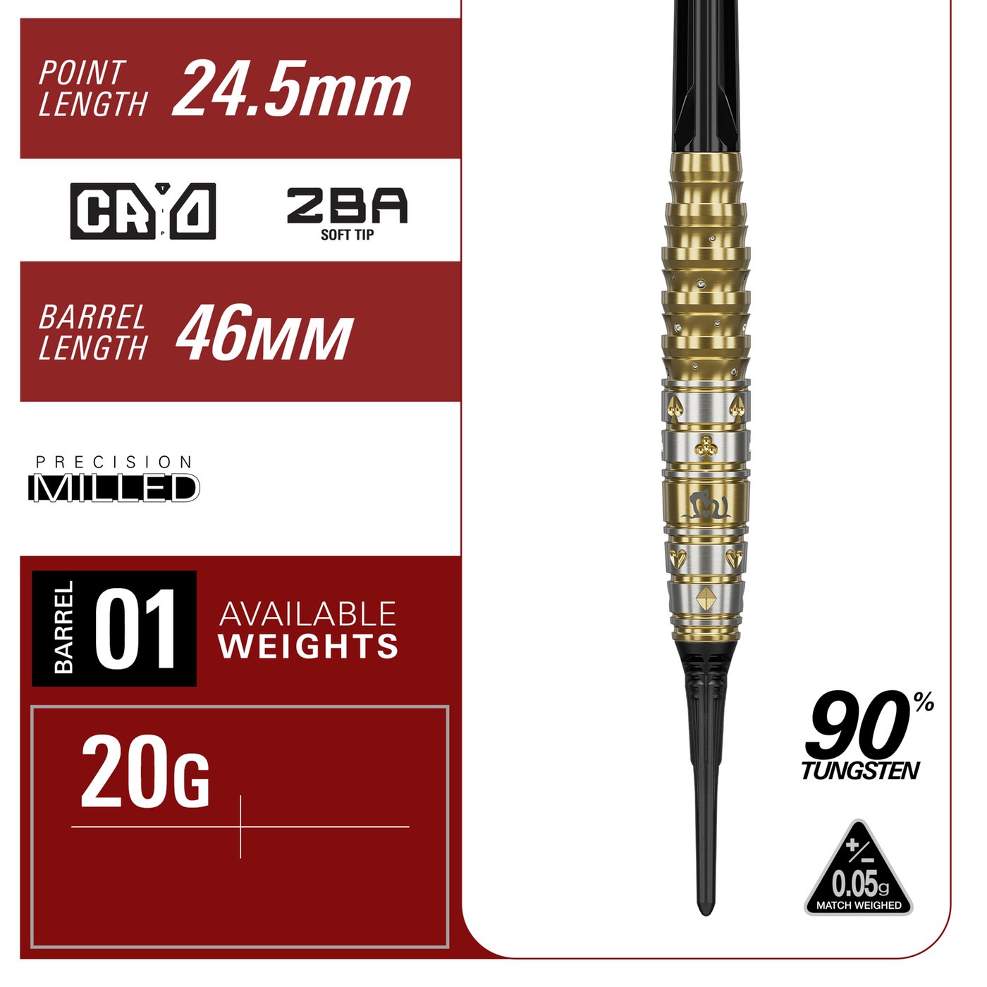 Target Japan Mayuko Morito Mayo G7.5 90% - Soft Tip Darts