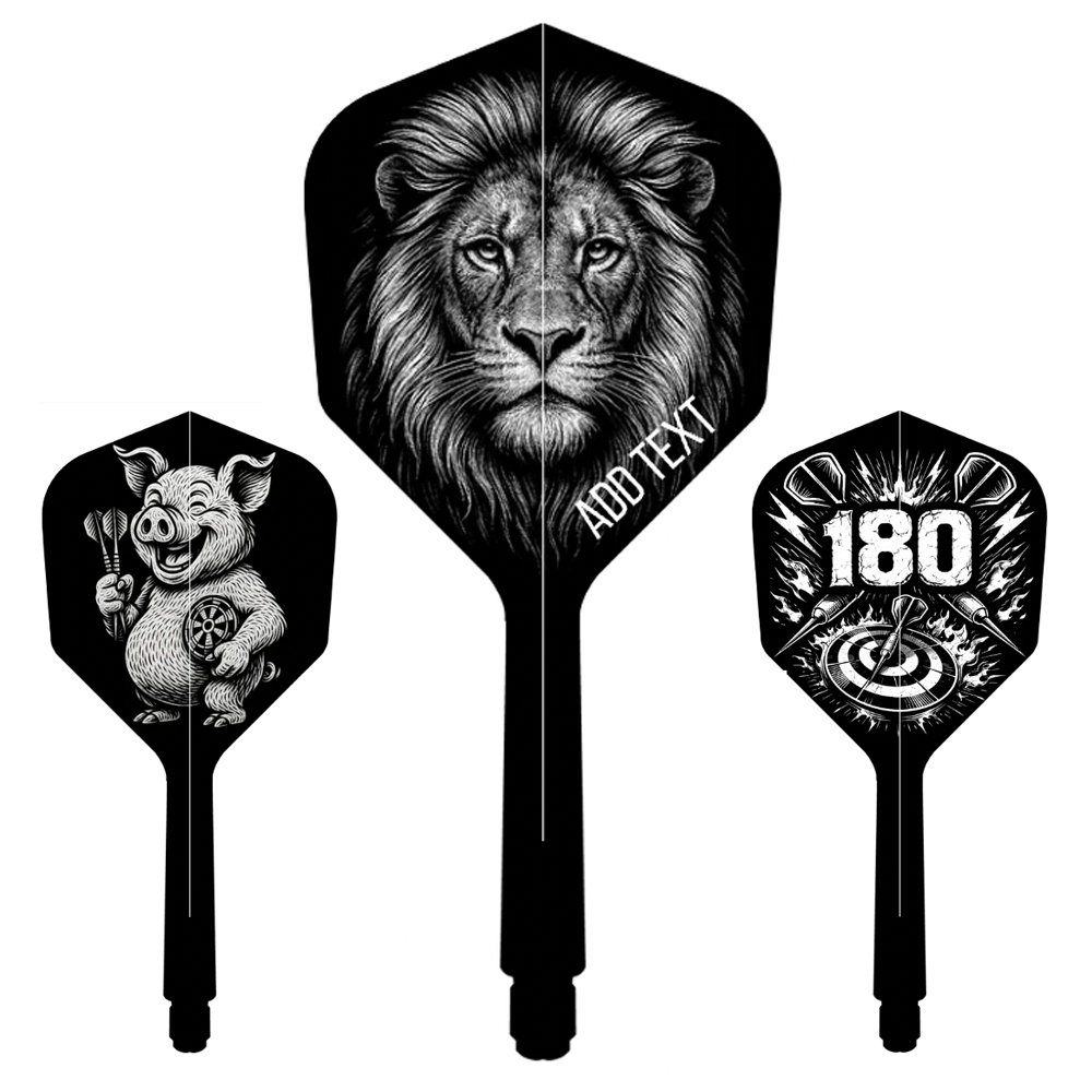 [4 faces] Gravure laser Target K-flex Black NO6 avec logo ou image