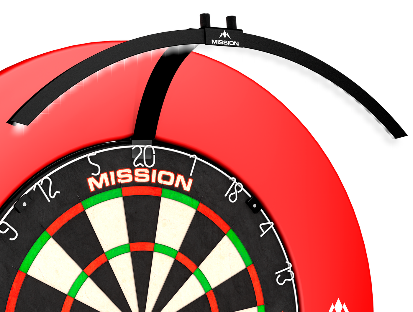 Mission Torus 270 USB-C Dartboard Lighting Blue - Sweden