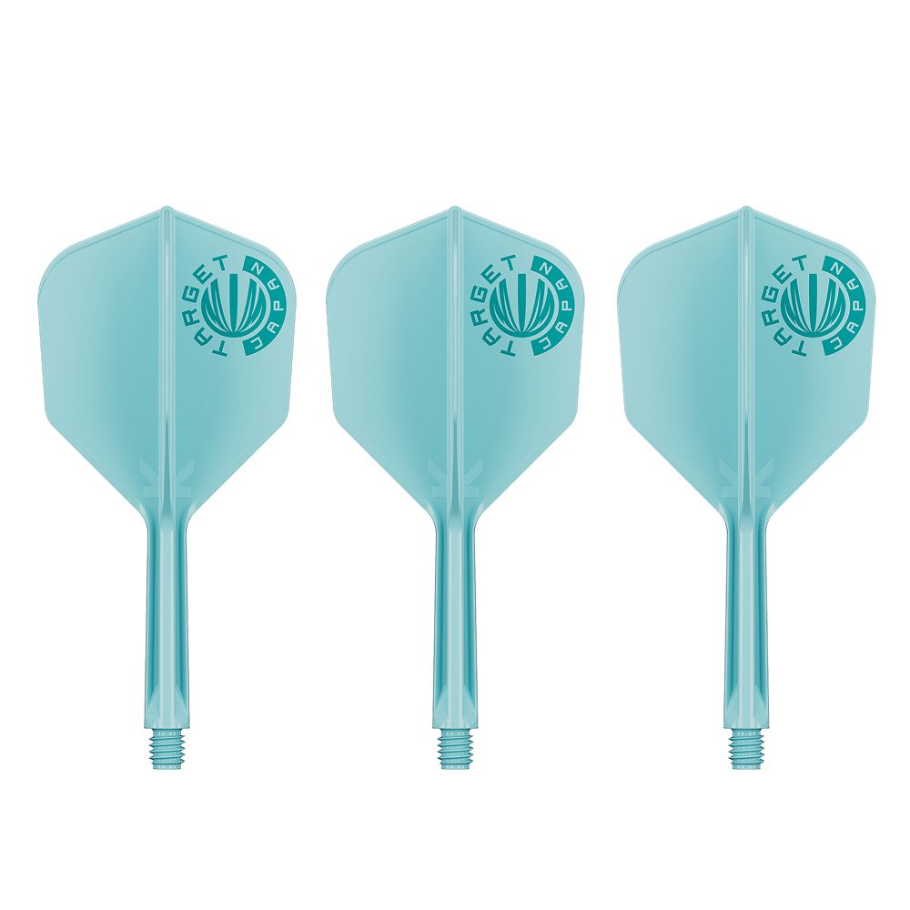 Target Japan K-Flex Aqua Logo NO6 - Dart Flights - Dartshopper.com