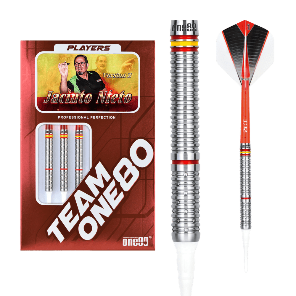 ONE80 Jacinto Nieto II 90% Soft Tip Darts