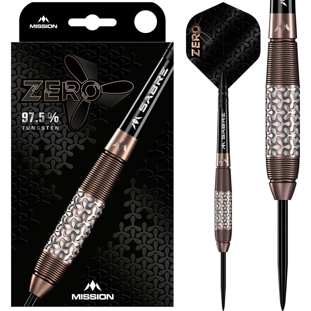 Mission Zero 97.5% - Steel Tip Darts - Dartshopper.com