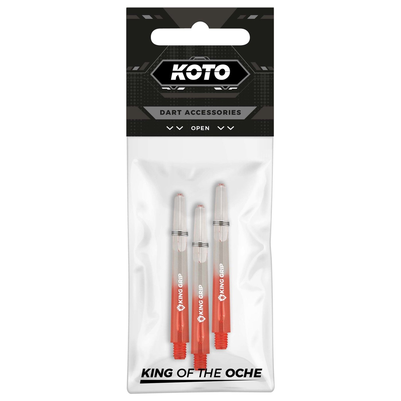 Shafty KOTO King Grip Kolors Red Clear