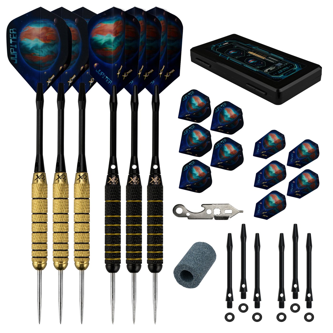 XQ Max Jupiter Steel Tip - Dart Set Darts