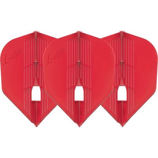 L-Style Champagne Kami L3 Shape Red - Dart Flights