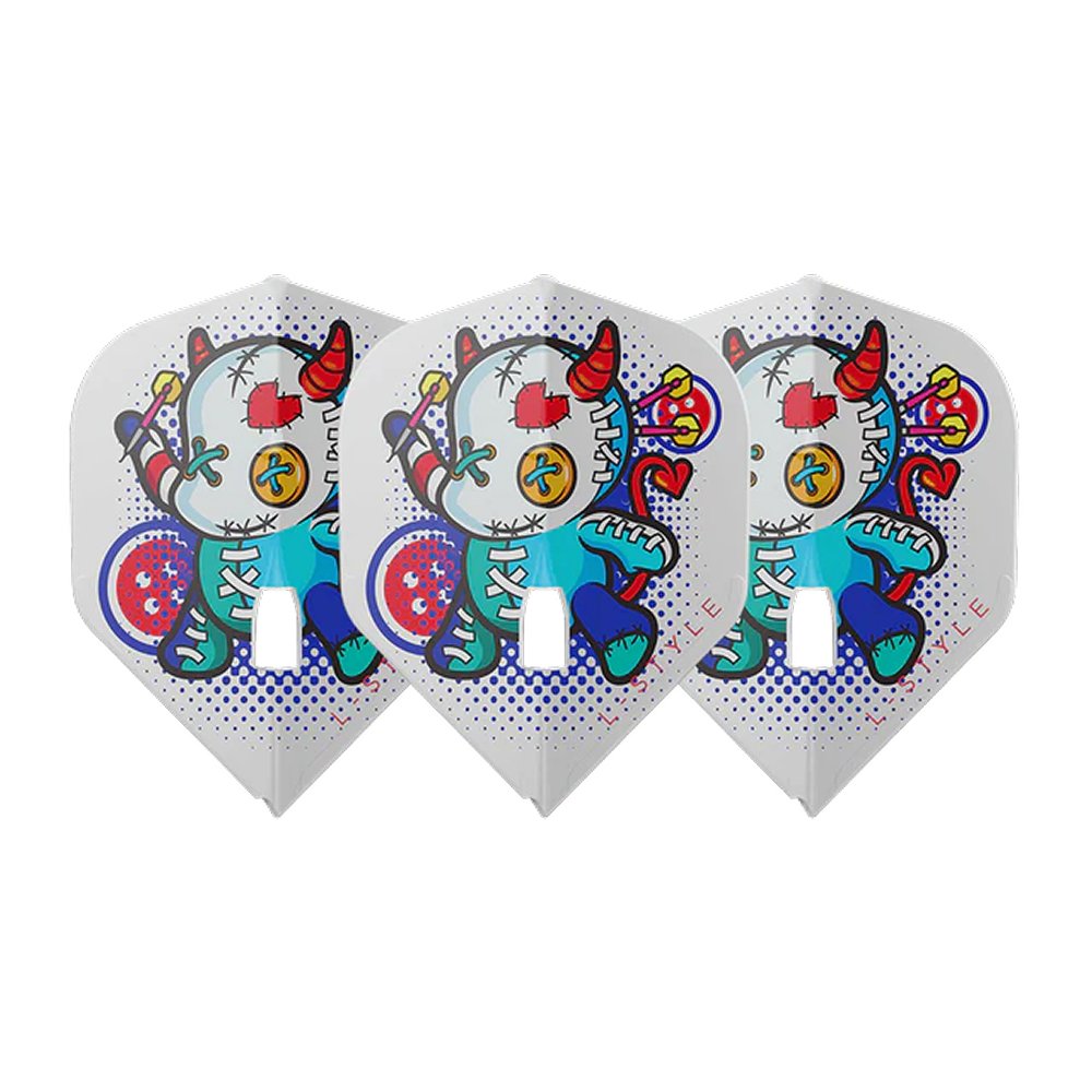 L-Style L1 PRO Carole Frison White - Dart Flights