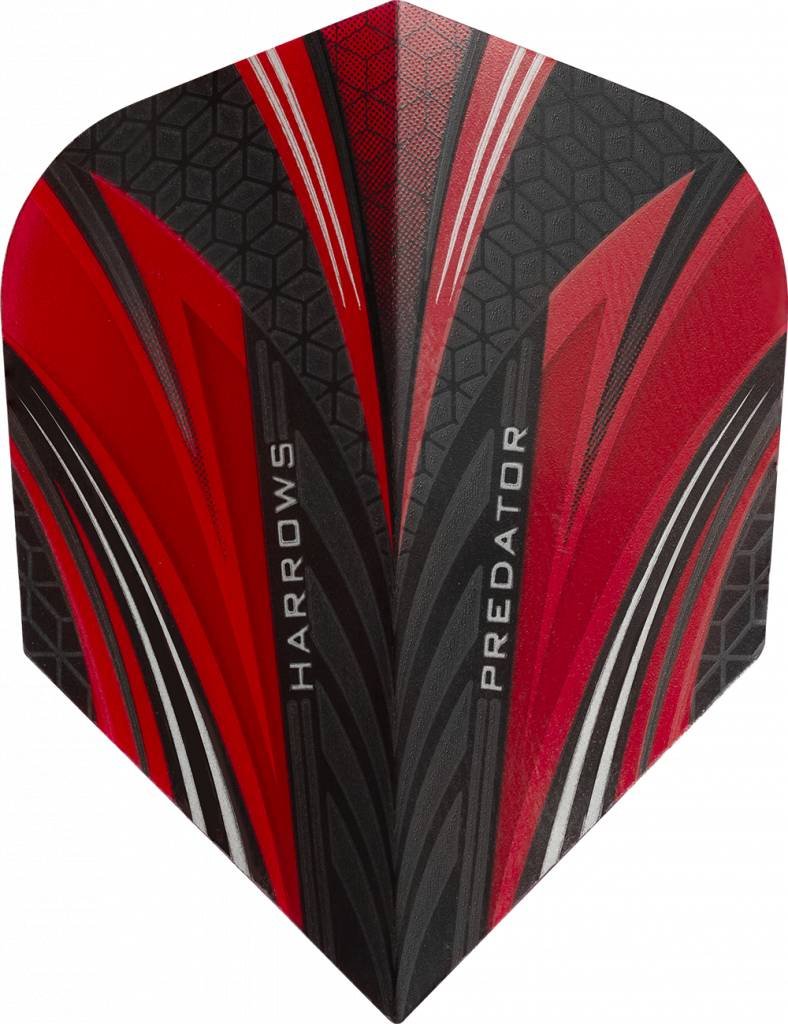 Harrows Prime Predator Red Darts Flights