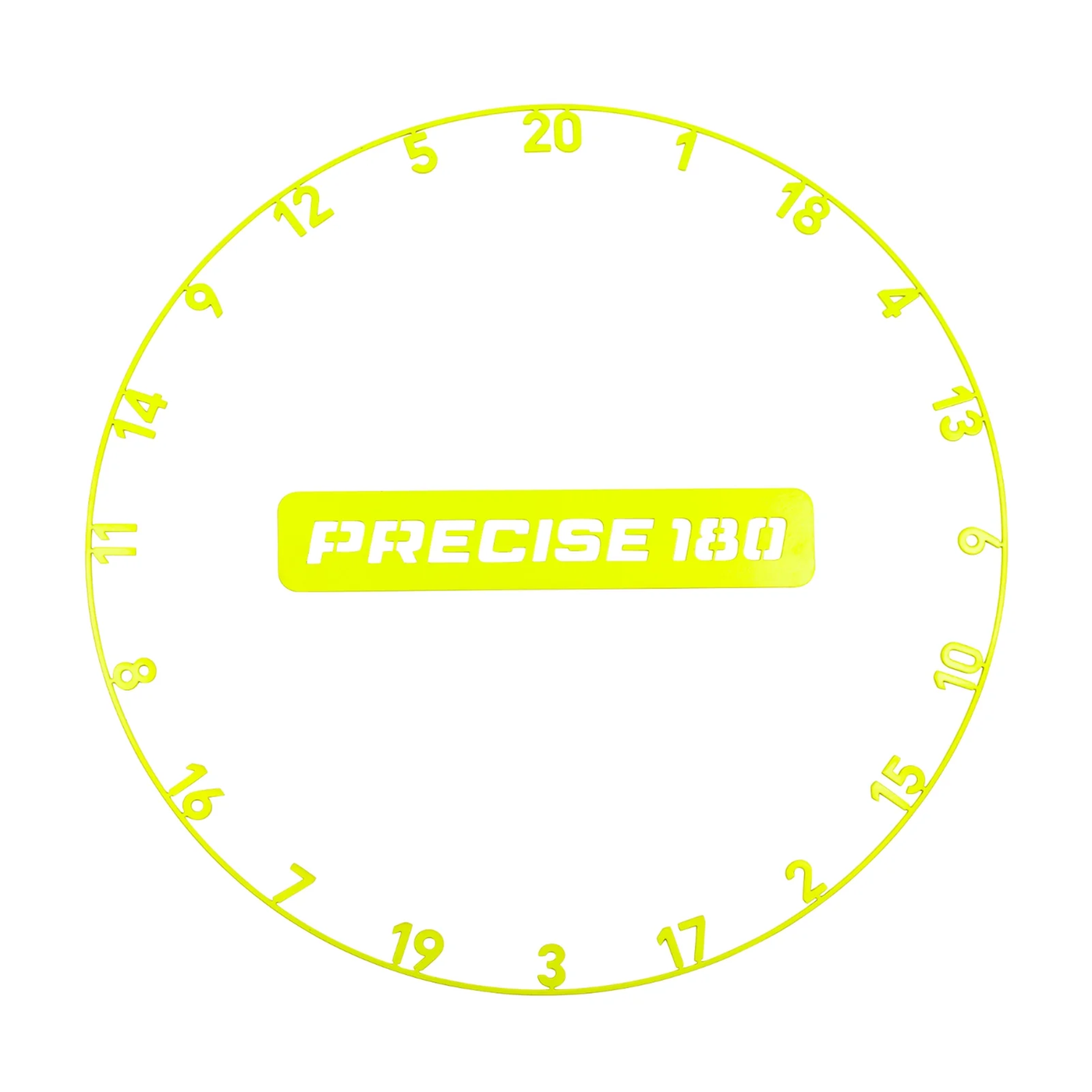 Precise180 Numberring Electric Yellow