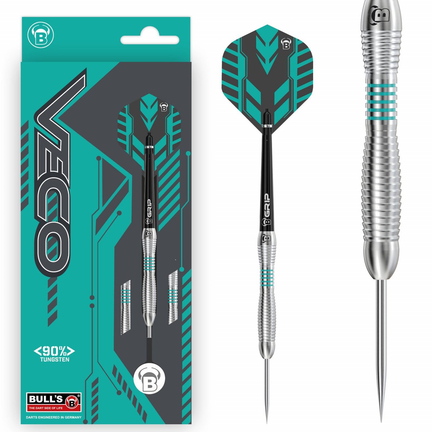 BULL'S Veco V3 90% - Steel Tip Darts