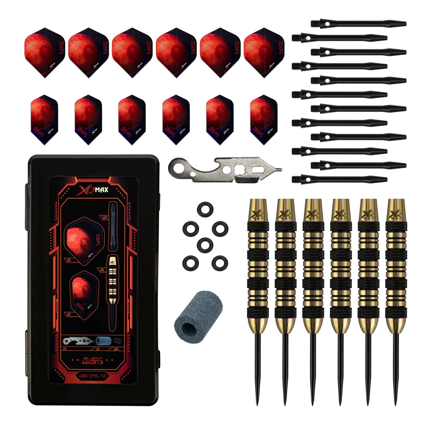 XQ Max Mars Steel Tip Dart Set Darts
