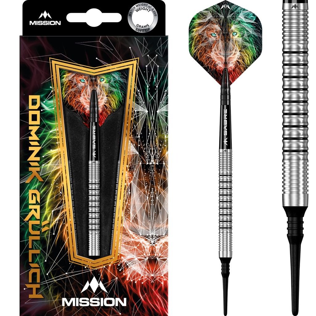 Mission Dominik Grullich 95% Soft Tip Darts
