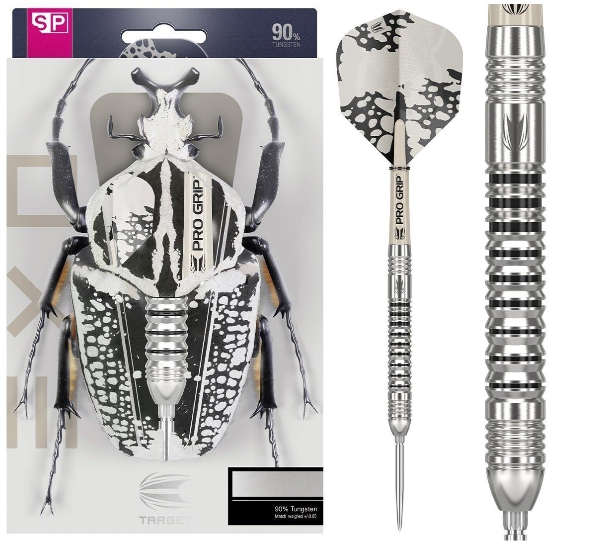 Target Exo 03 Swiss Point 90% - Steel Tip Darts - Dartshopper.com