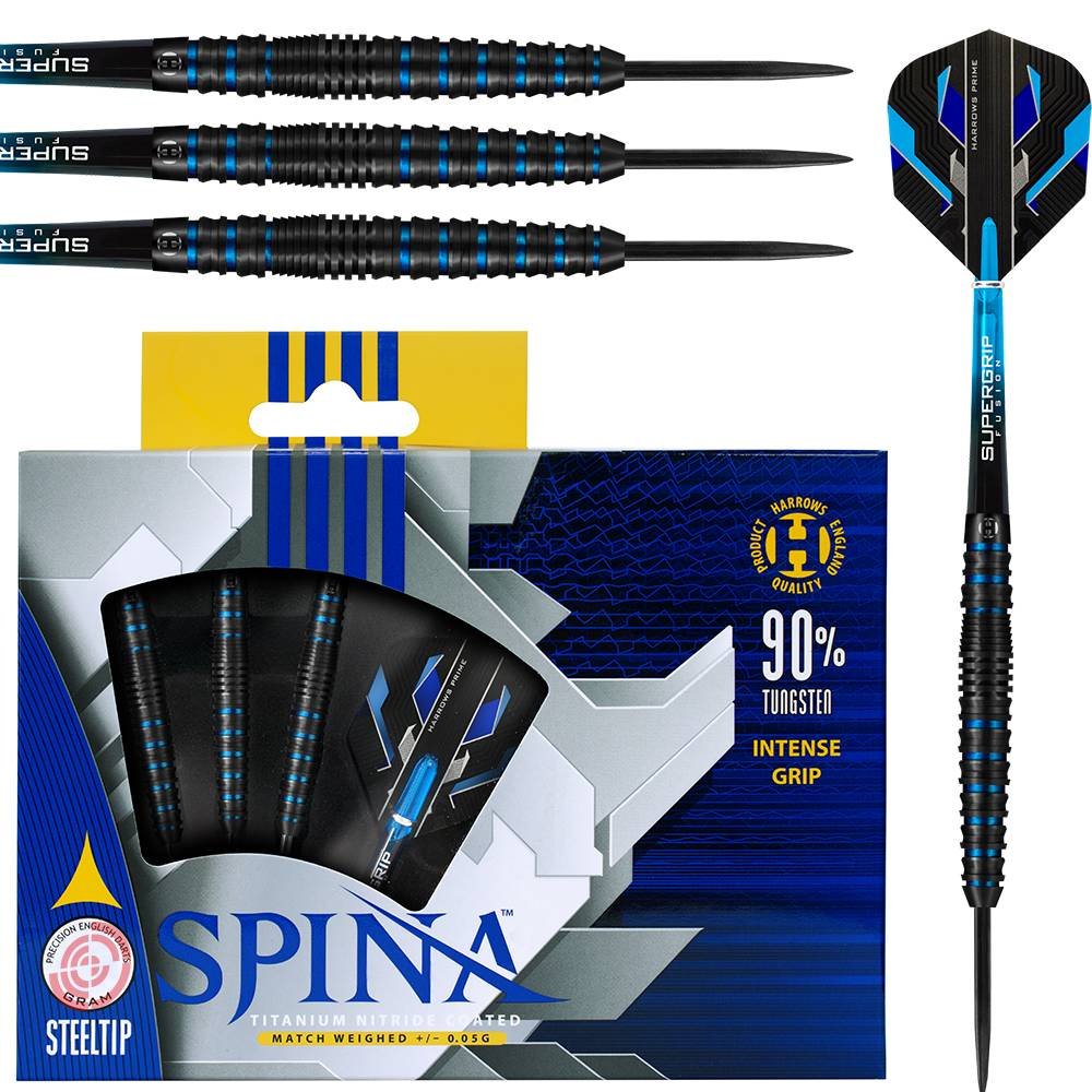 [Tweedekans] Harrows Spina Black & Blue 90%-26gram