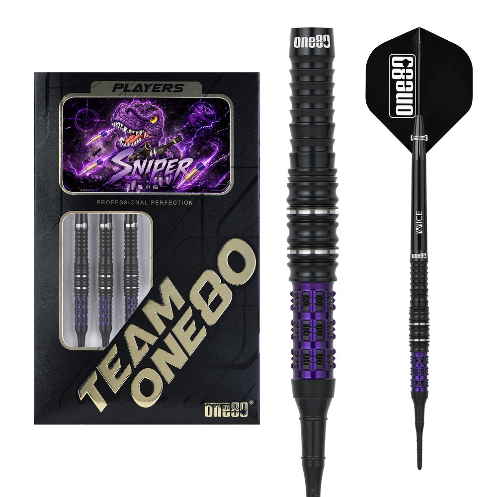 ONE80 Luo Zhuolun Sniper 90% - Soft Tip Darts - Dartshopper.com