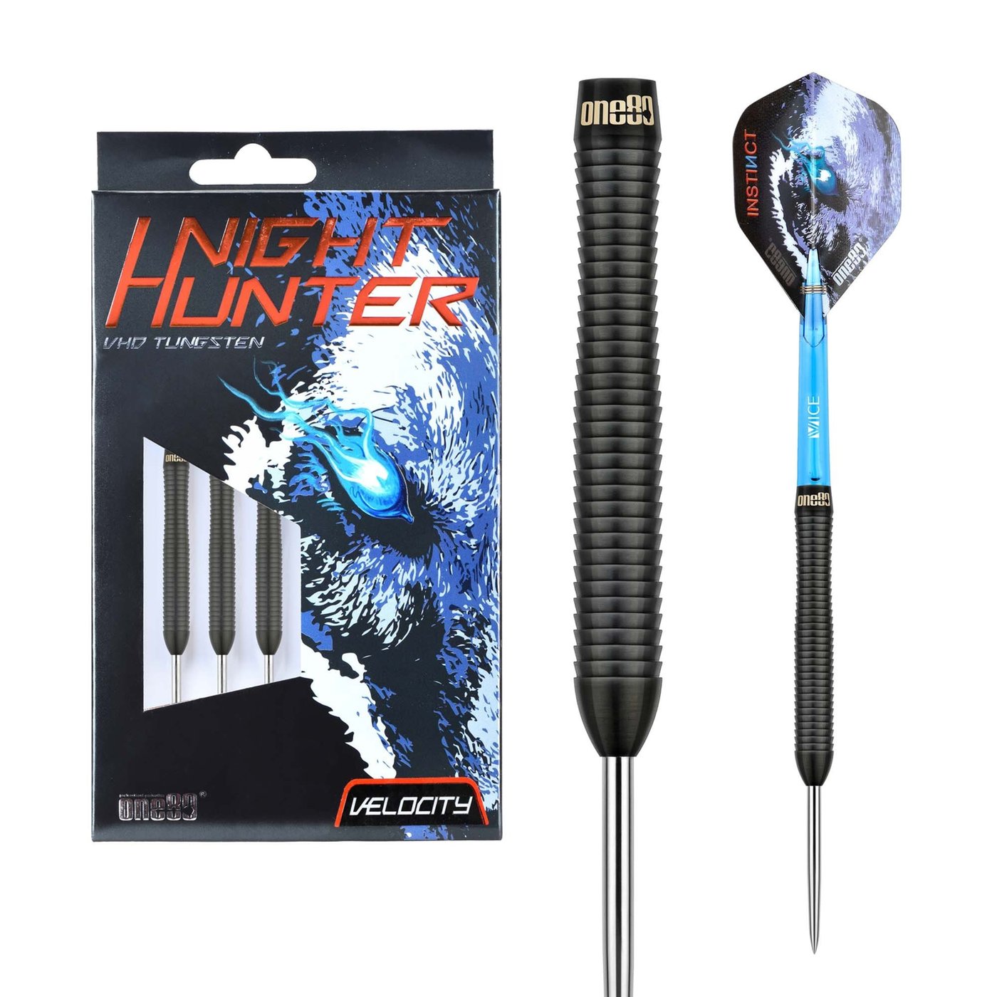 ONE80 Night Hunter Velocity 90% Darts