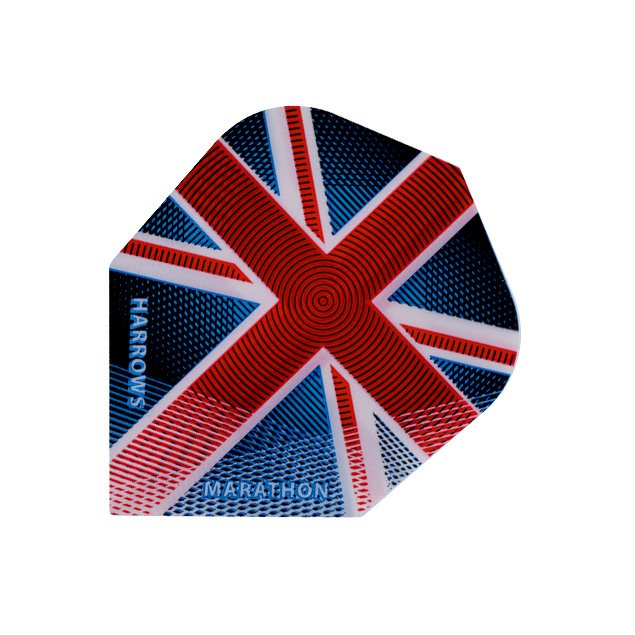 Harrows Marathon Union Jack Darts Flights