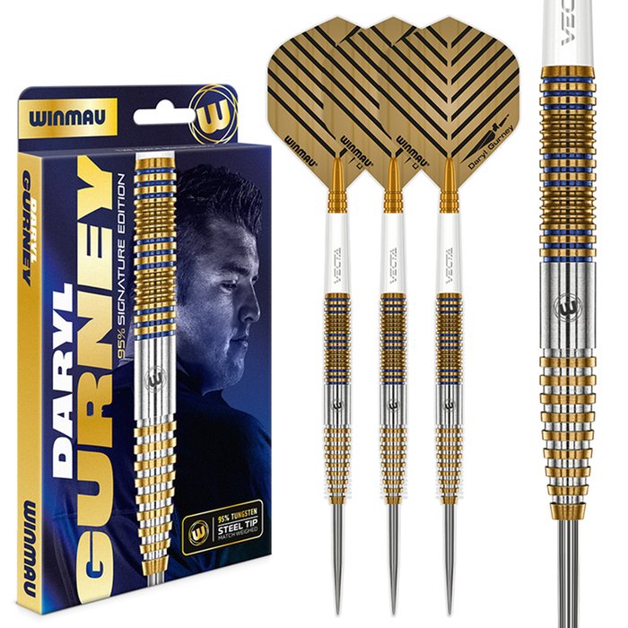 Winmau Daryl Gurney Signature Edition 95% Steel Tip Darts