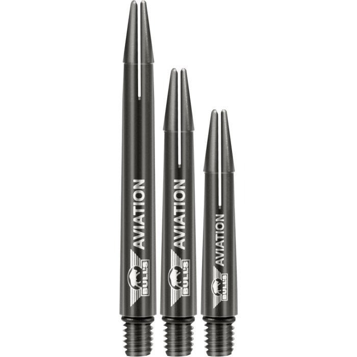 Bull's Aviation Dark Aluminum Darts Shafts