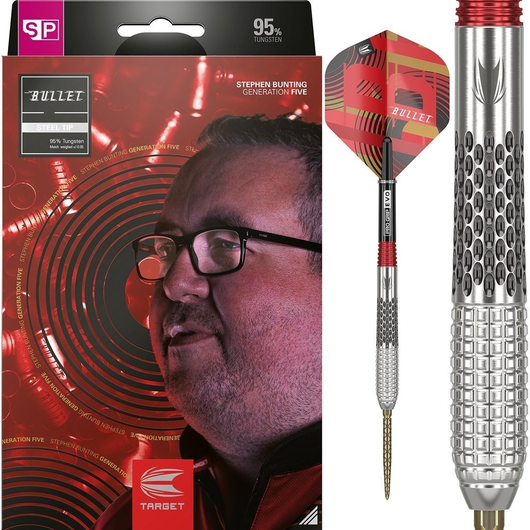 [Tweedekans] Target Stephen Bunting Gen 5 Swiss Point 95%-25gram