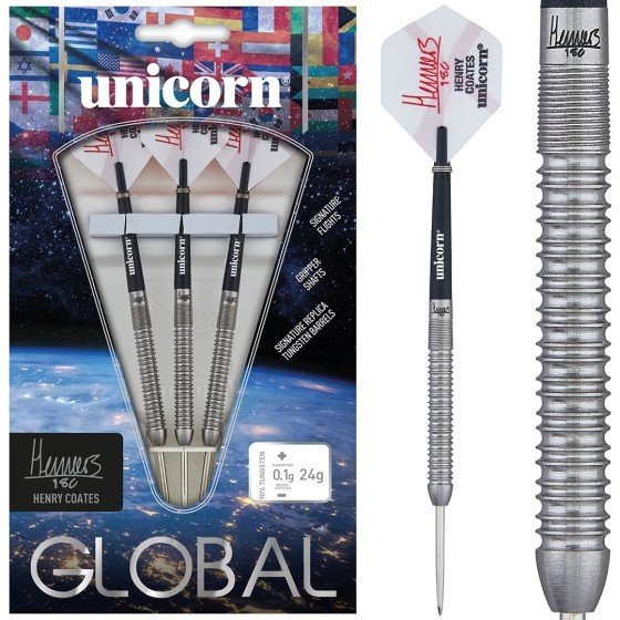 Unicorn Henry Coates 80% Darts