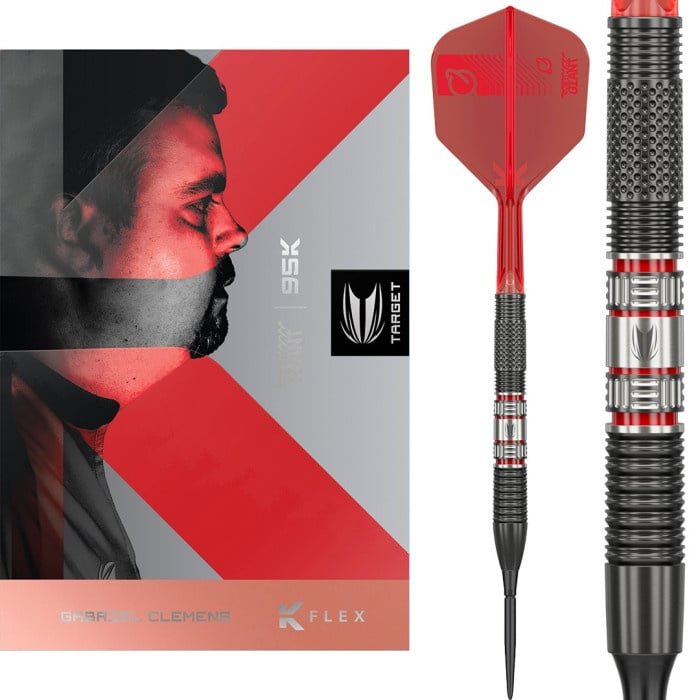 Target Gabriel Clemens 95K Swiss Point 95% Steel Tip Darts