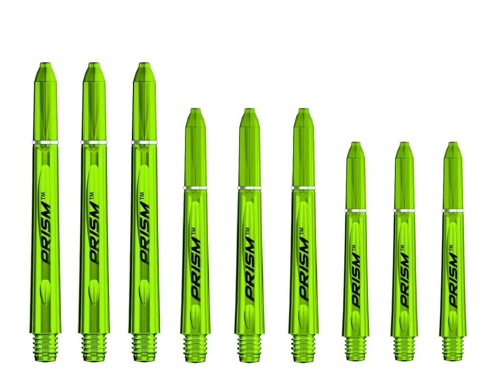 Winmau Prism Shafts Green Darts Shafts