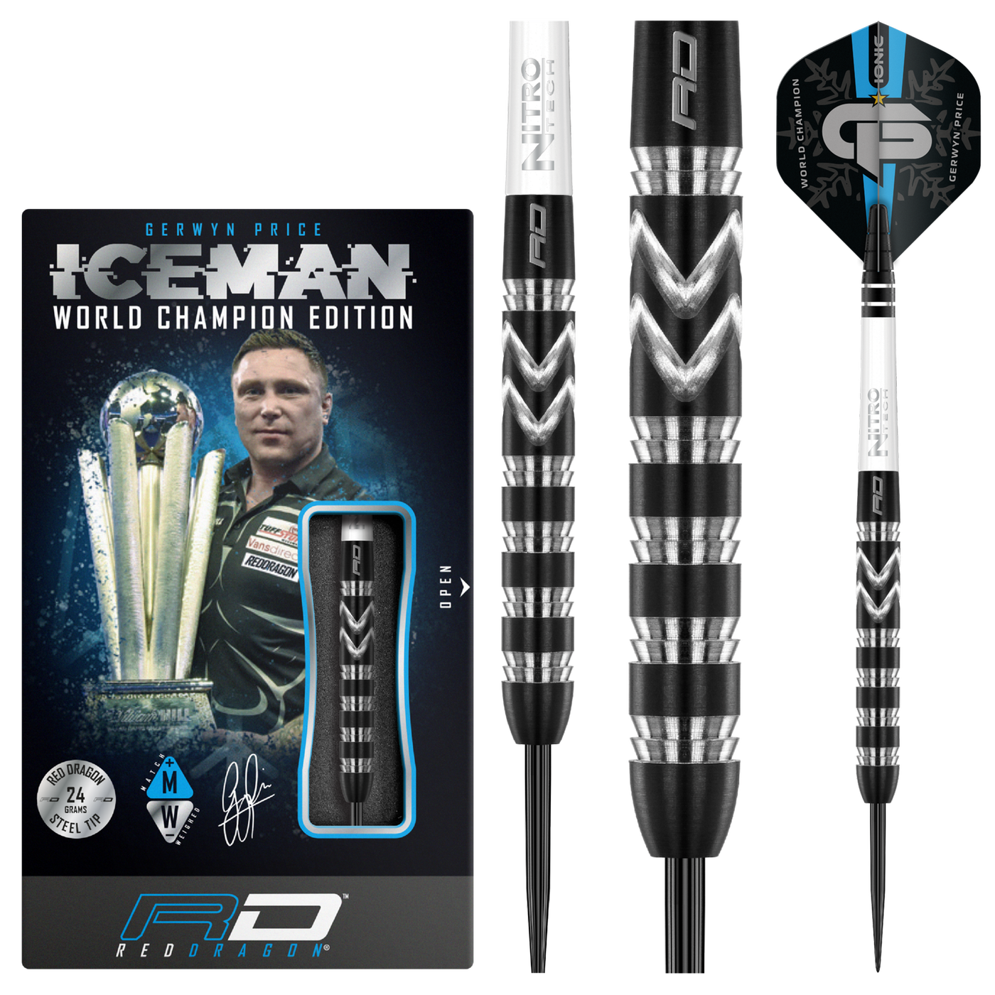 Red Dragon Gerwyn Price 90% WC2021 Special Edition Darts