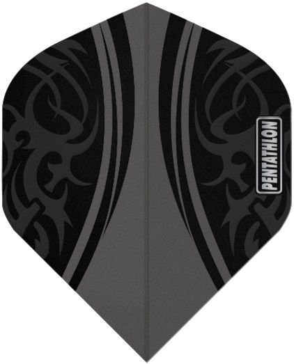 Plumas Pentathlon Tribal Clear Black