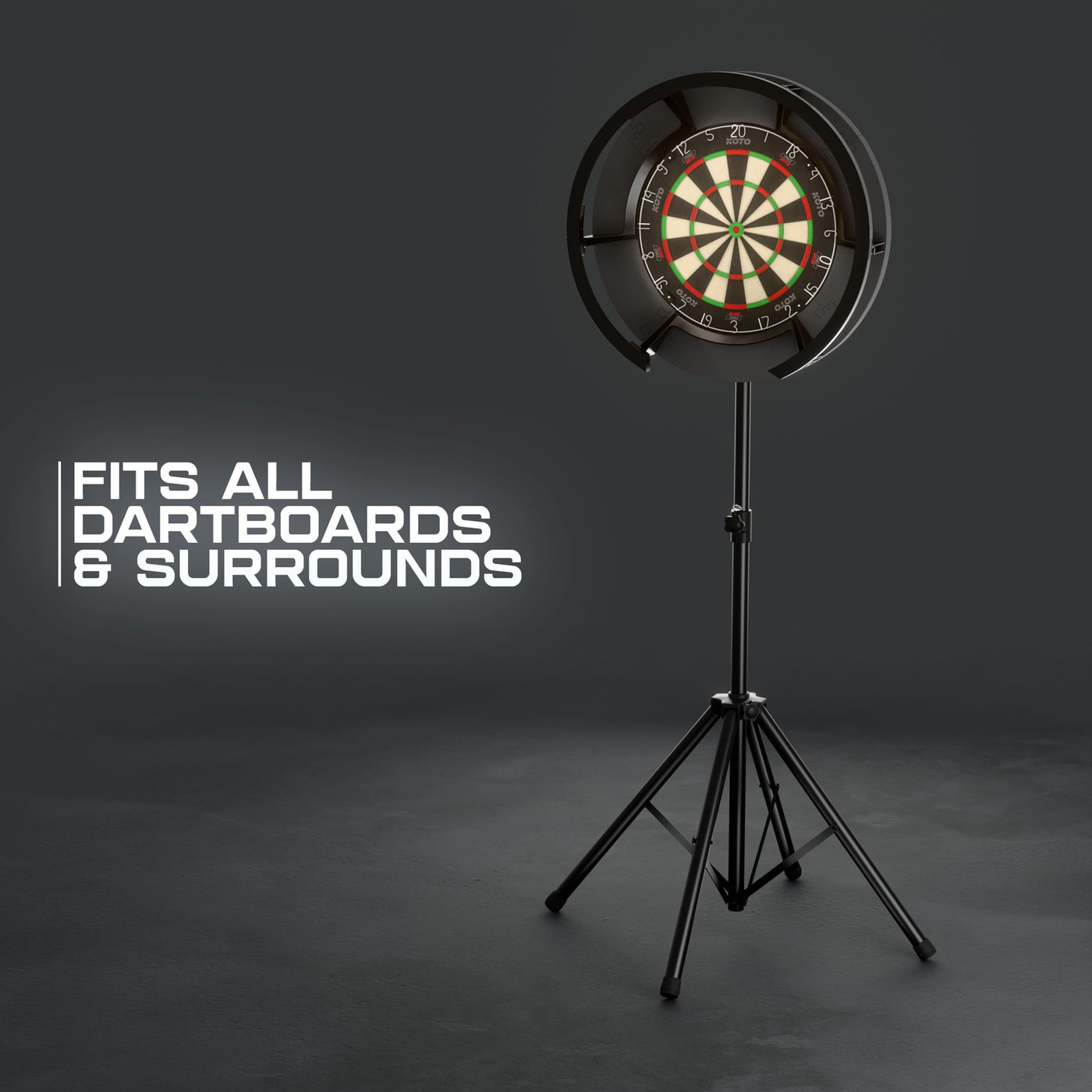 KOTO Quadpod Multi Dartboard Stand - Dartshopper.com